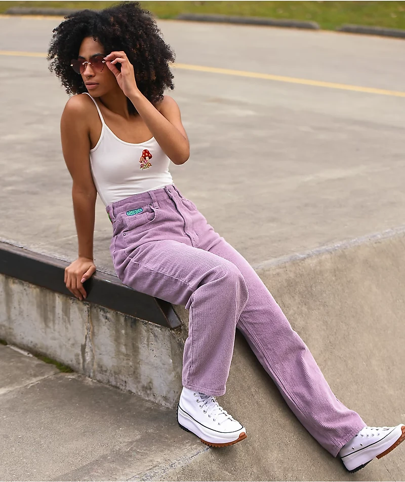 Empyre Tori Seafog Corduroy Skate Pants