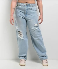 Empyre Tori Spray Can Moxie Wash Blue Jeans