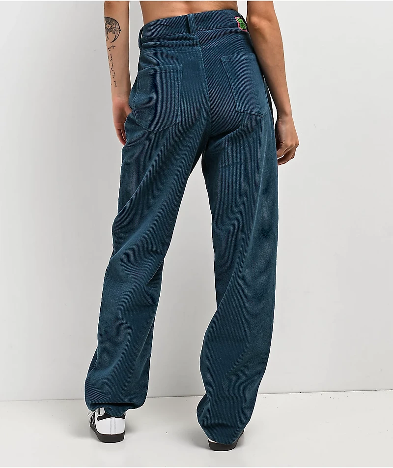 Empyre Tori Teal Corduroy Skate Pants