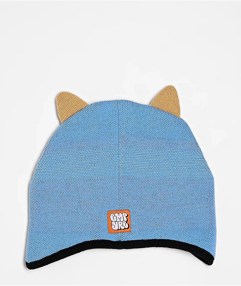 Empyre Trash Cat Blue Beanie