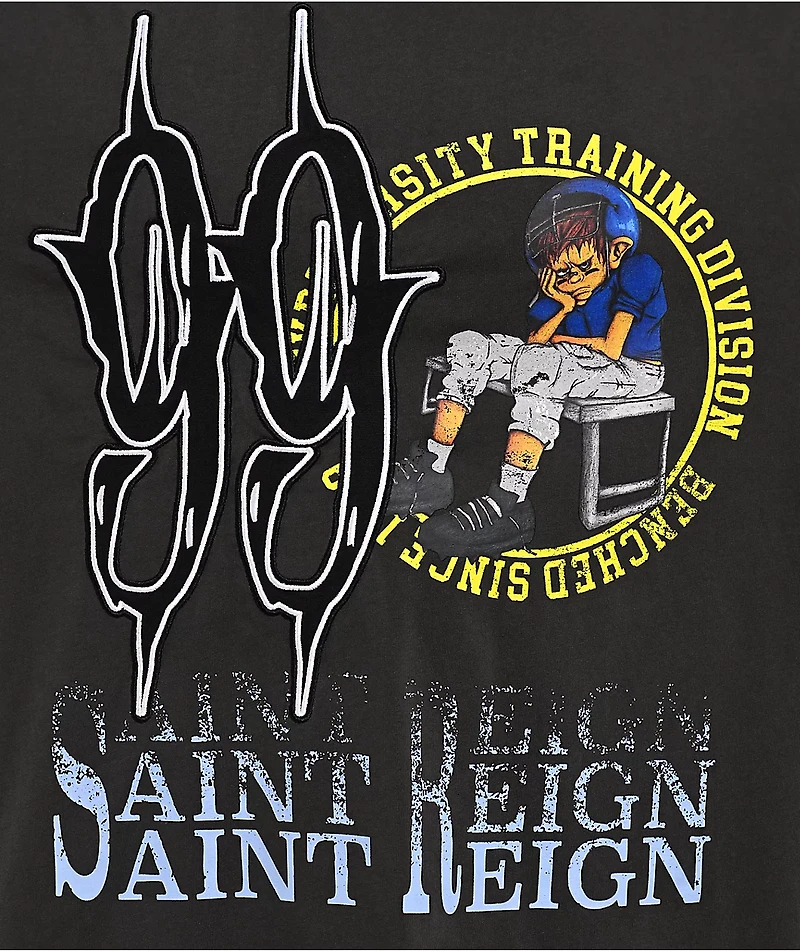 Empyre Tuff Stuff Dark Grey Boxy Long Sleeve T-Shirt