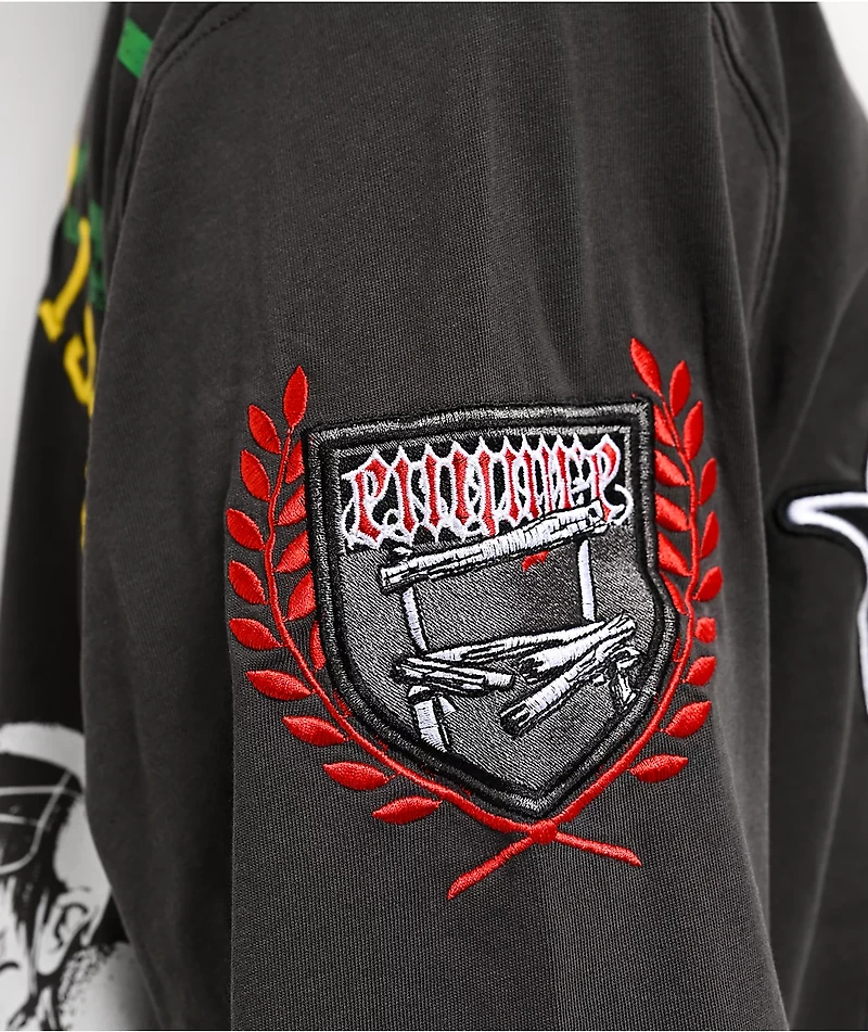 Empyre Tuff Stuff Dark Grey Boxy Long Sleeve T-Shirt