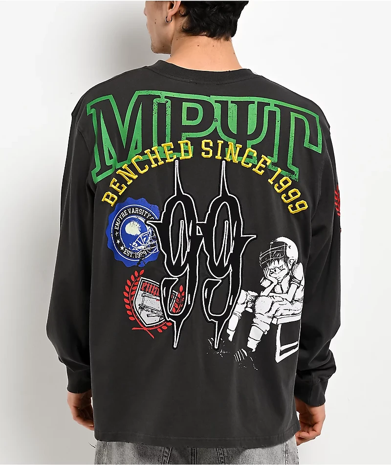 Empyre Tuff Stuff Dark Grey Boxy Long Sleeve T-Shirt