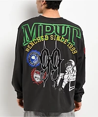 Empyre Tuff Stuff Dark Grey Boxy Long Sleeve T-Shirt