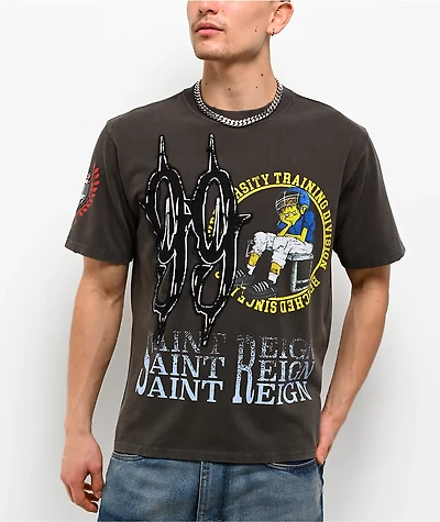 Empyre Tuff Stuff Dark Grey Boxy T-Shirt