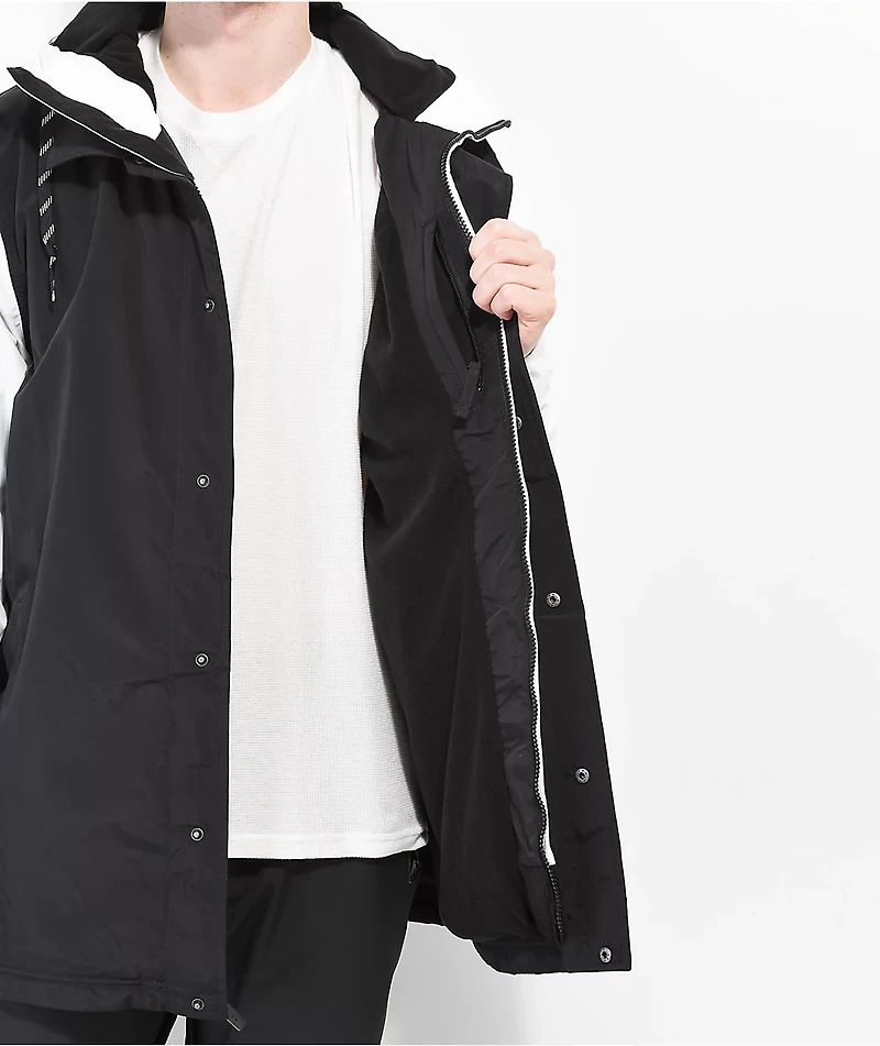 Empyre Tygor Black & White 10K Snowboard Jacket