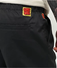 Empyre Tyson Loose Fit Black Elastic Waist Skate Pants
