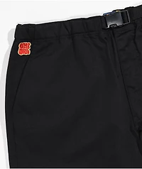 Empyre Tyson Loose Fit Black Elastic Waist Skate Pants