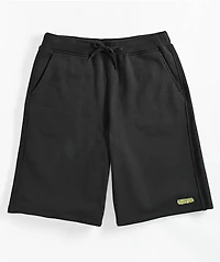 Empyre Ultra Loose Black Wash Skate Sweat Shorts