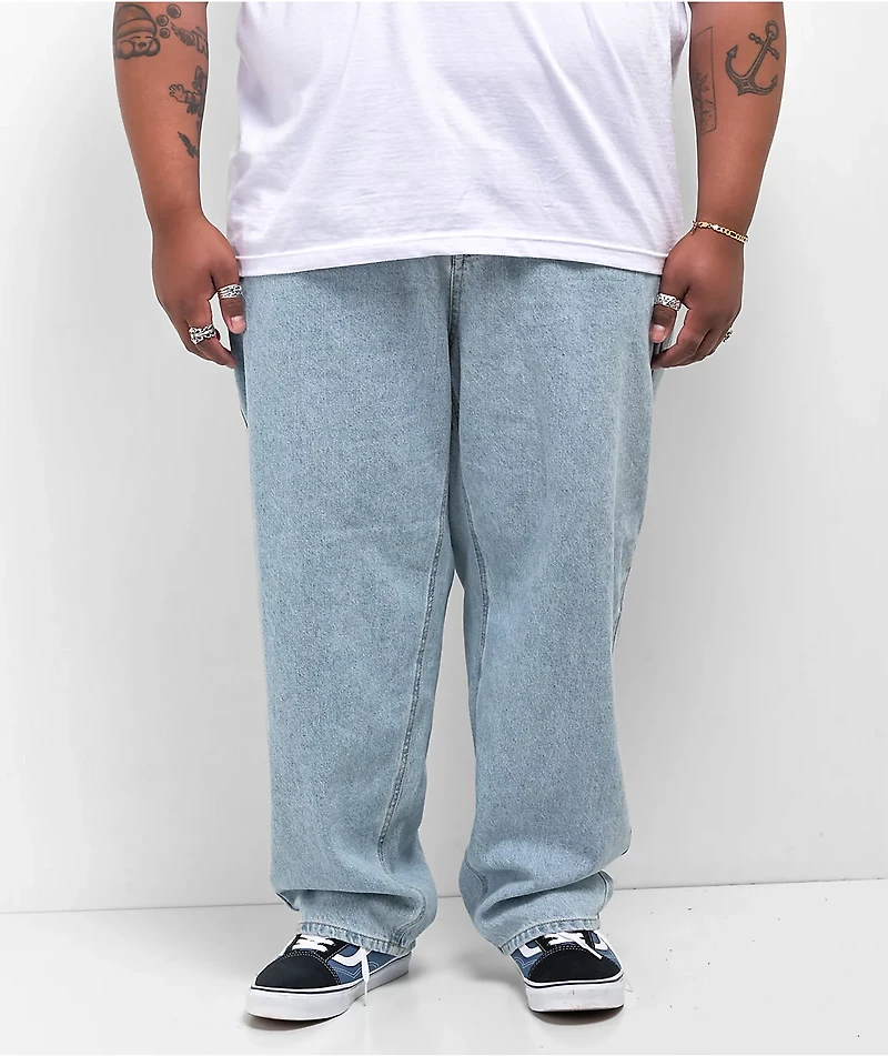 Empyre Ultra Loose Fit Colby Light Wash Skate Jeans