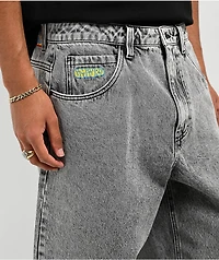 Empyre Ultra Loose Fit Scramble Grey Skate Jeans