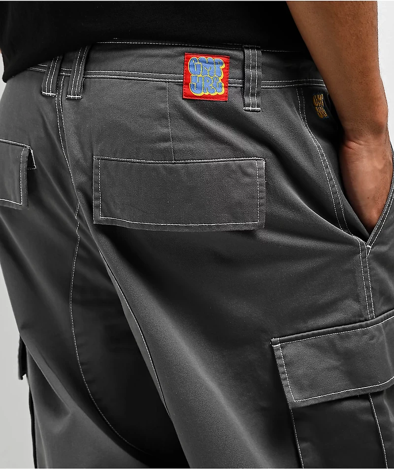 Empyre Ultra Loose Grey Cargo Skate Pants