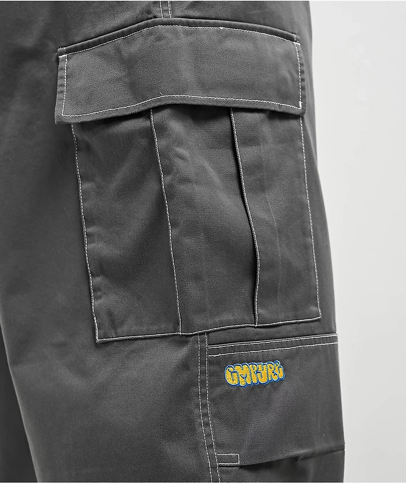 Empyre Ultra Loose Grey Cargo Skate Pants