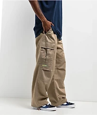 Empyre Ultra Loose Khaki Cargo Skate Pants