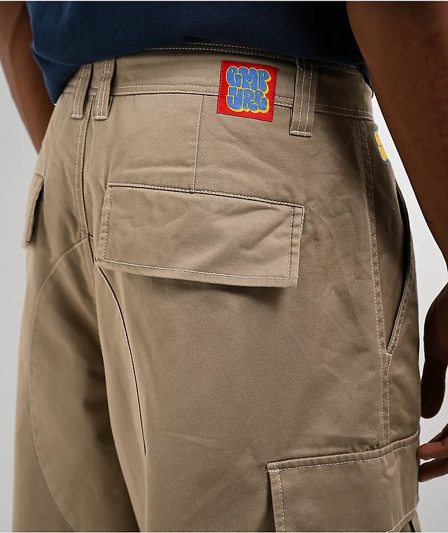 Empyre Ultra Loose Khaki Cargo Skate Pants MainPlace Mall