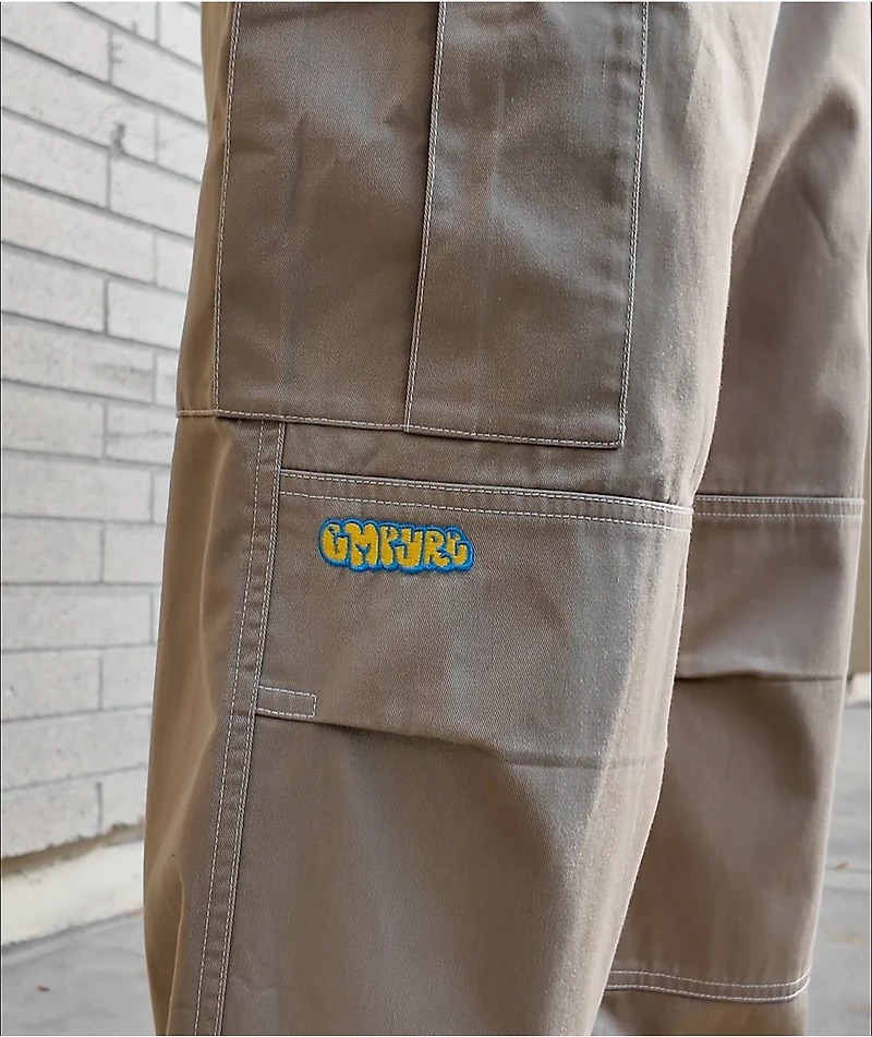 Empyre Ultra Loose Khaki Cargo Skate Pants
