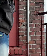 Empyre Ultra Loose Medium Blue Denim Skate Shorts