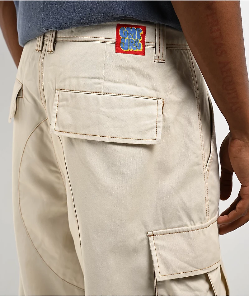 Empyre Ultra Loose Natural Birch Cargo Skate Pants