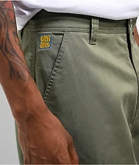 Empyre Ultra Loose Olive Cargo Skate Pants