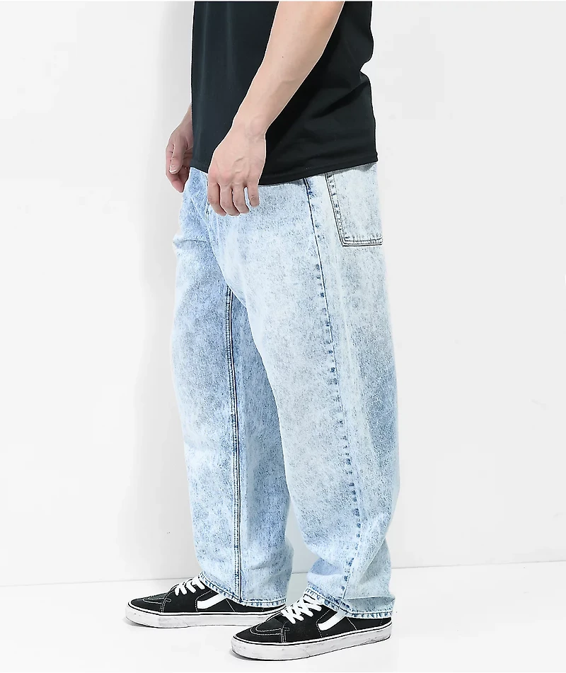 Empyre Ultra Loose Righteous Light Blue Wash Denim Skate Jeans
