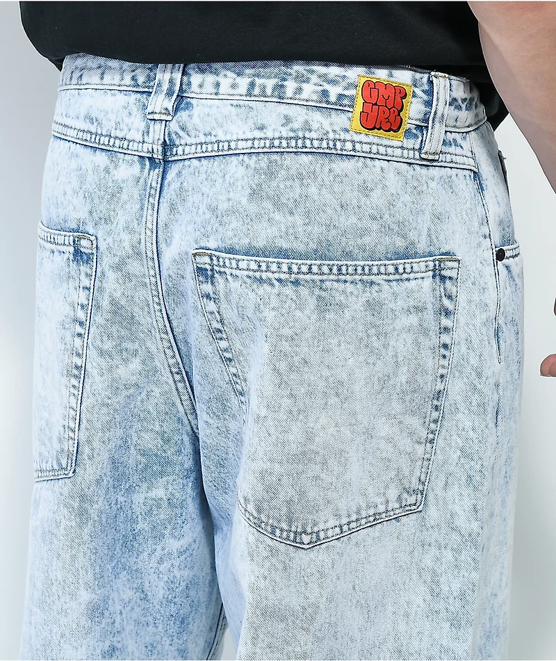 Empyre Ultra Loose Righteous Light Blue Wash Denim Skate Jeans