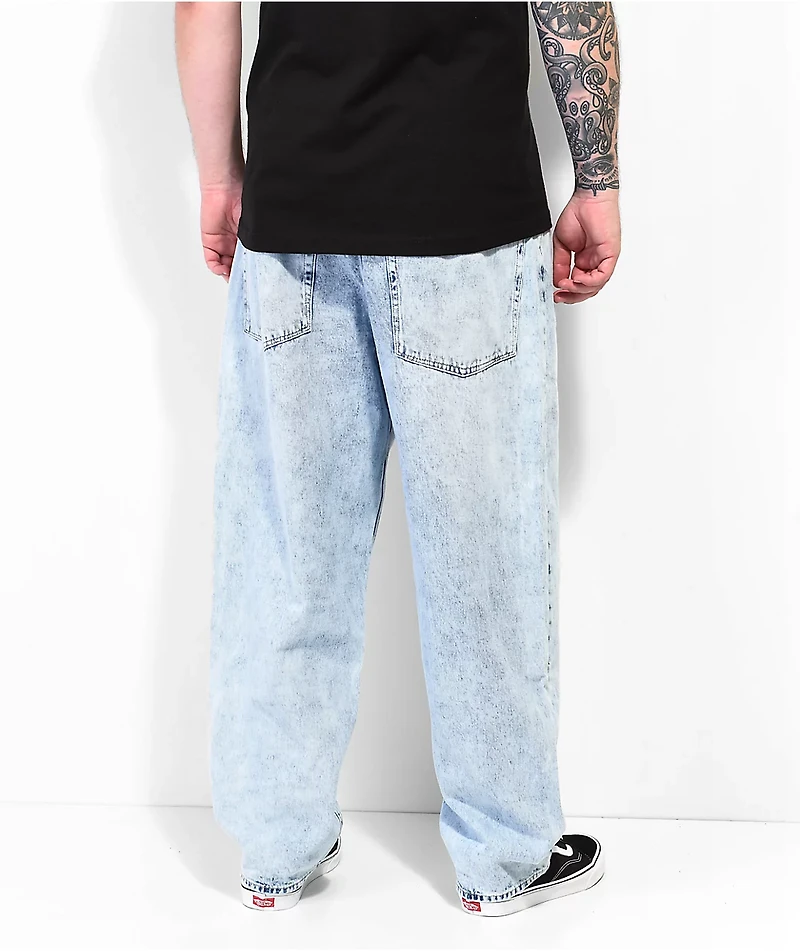 Empyre Ultra Loose Righteous Light Blue Wash Denim Skate Jeans