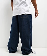 Empyre Ultra Wide Evening Dark Blue Skate Jeans