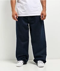 Empyre Ultra Wide Evening Dark Blue Skate Jeans