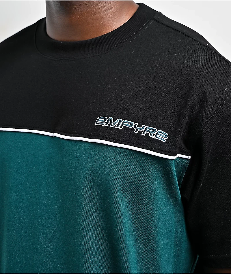 Empyre Undertow Black & Teal T-Shirt