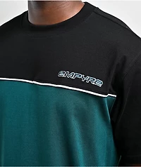 Empyre Undertow Black & Teal T-Shirt