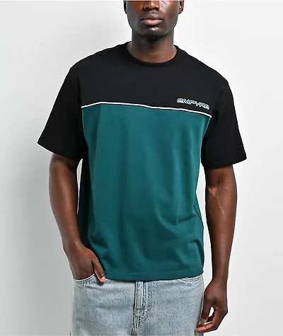 Empyre Undertow Black & Teal T-Shirt