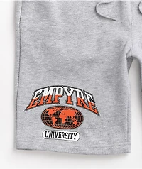 Empyre University Grey Sweat Shorts