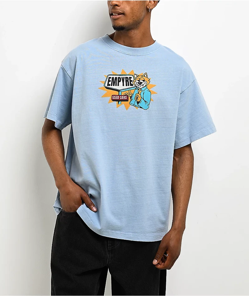 Empyre Used Cars Blue Wash T-Shirt