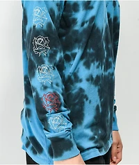 Empyre Velma Rose Blue Tie Dye Long Sleeve T-Shirt