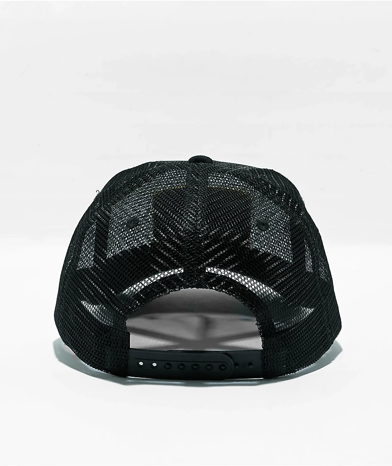 Empyre Vent Black All Mesh Trucker Hat