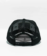 Empyre Vent Black All Mesh Trucker Hat