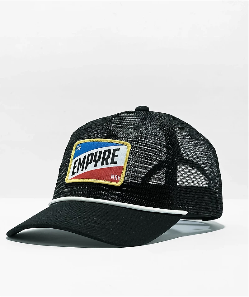 Empyre Vent Black All Mesh Trucker Hat