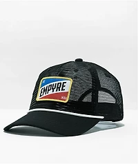 Empyre Vent Black All Mesh Trucker Hat