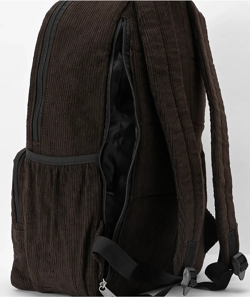 Empyre Venture Brown Corduroy Backpack