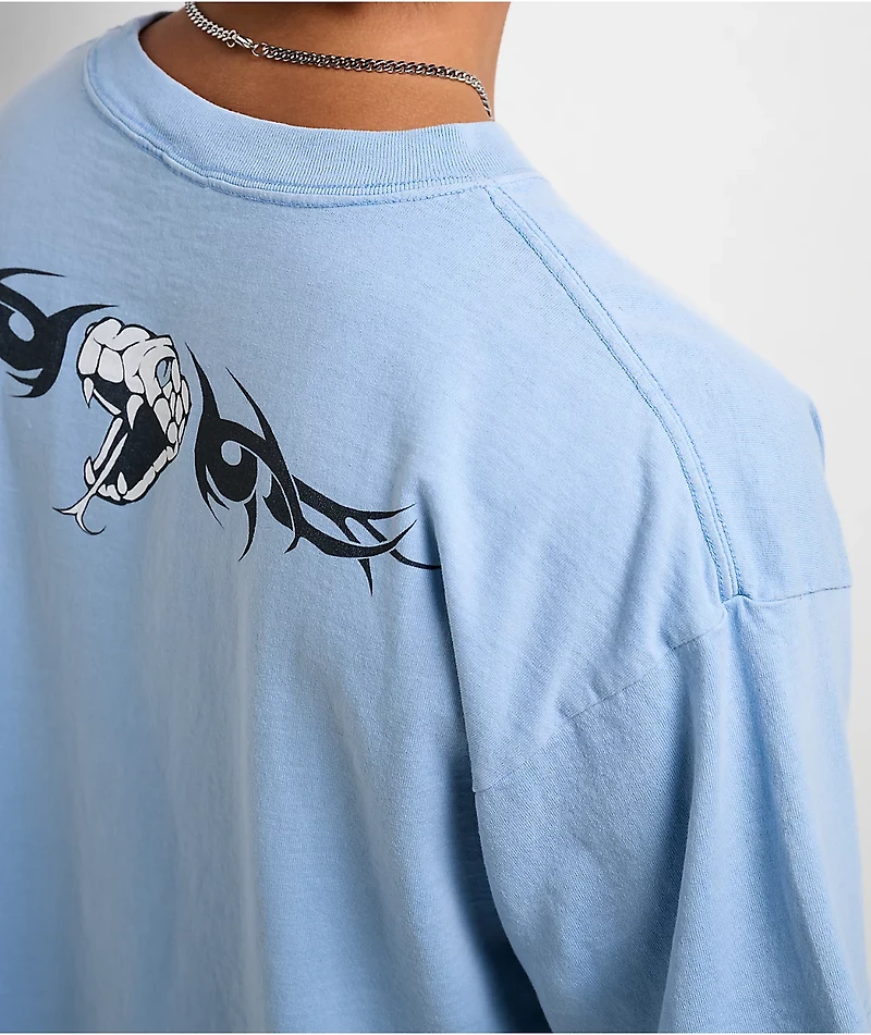 Empyre Venue Baby Blue Wash Boxy T-Shirt