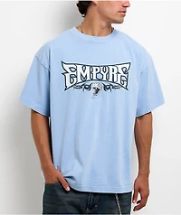 Empyre Venue Baby Blue Wash Boxy T-Shirt