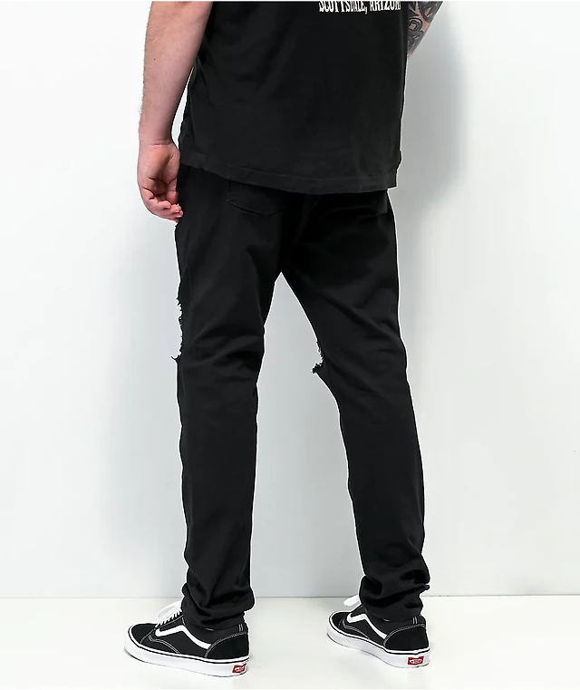 Empyre Jeans Black Skinny Tapered Jeans Empyre Verge