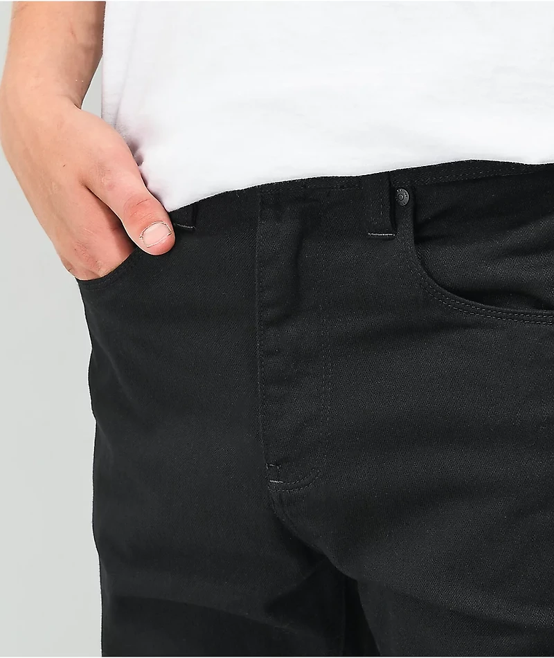 Empyre Verge Tapered Black Skinny Jeans