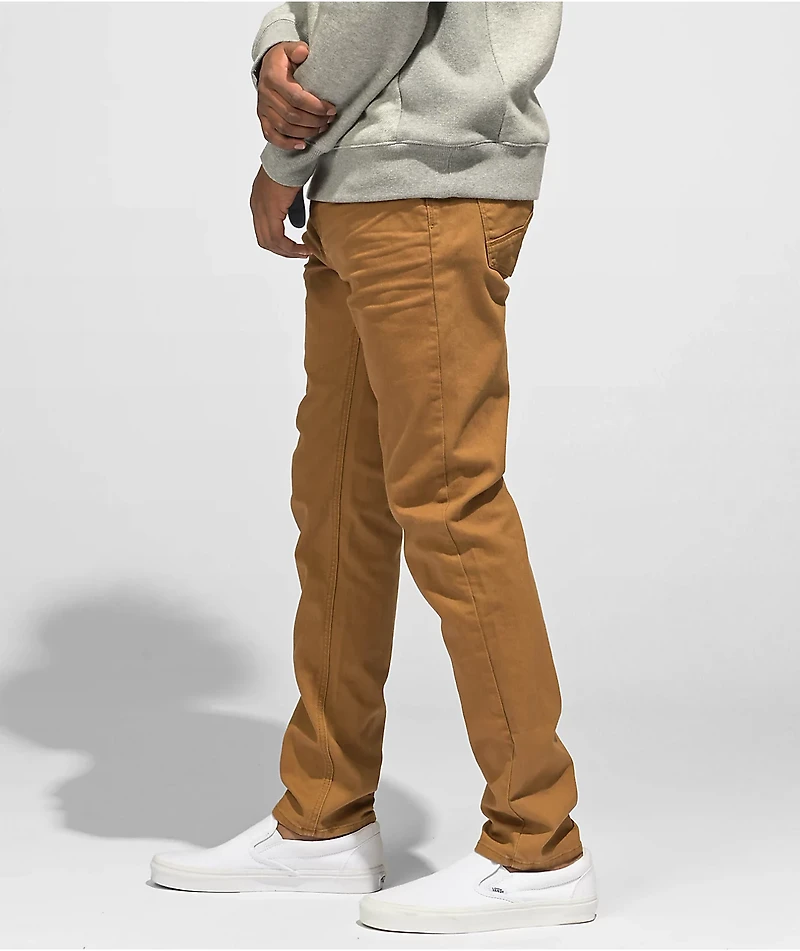 Empyre Verge Tapered Tobacco Skinny Jeans