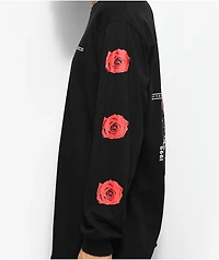 Empyre Vertigo Rose Black Long Sleeve T-Shirt