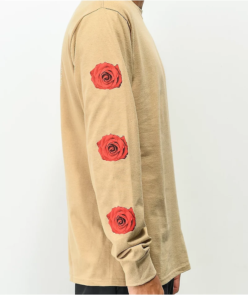 Empyre Vertigo Rose Natural Long Sleeve T-Shirt