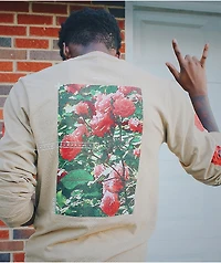 Empyre Vertigo Rose Natural Long Sleeve T-Shirt