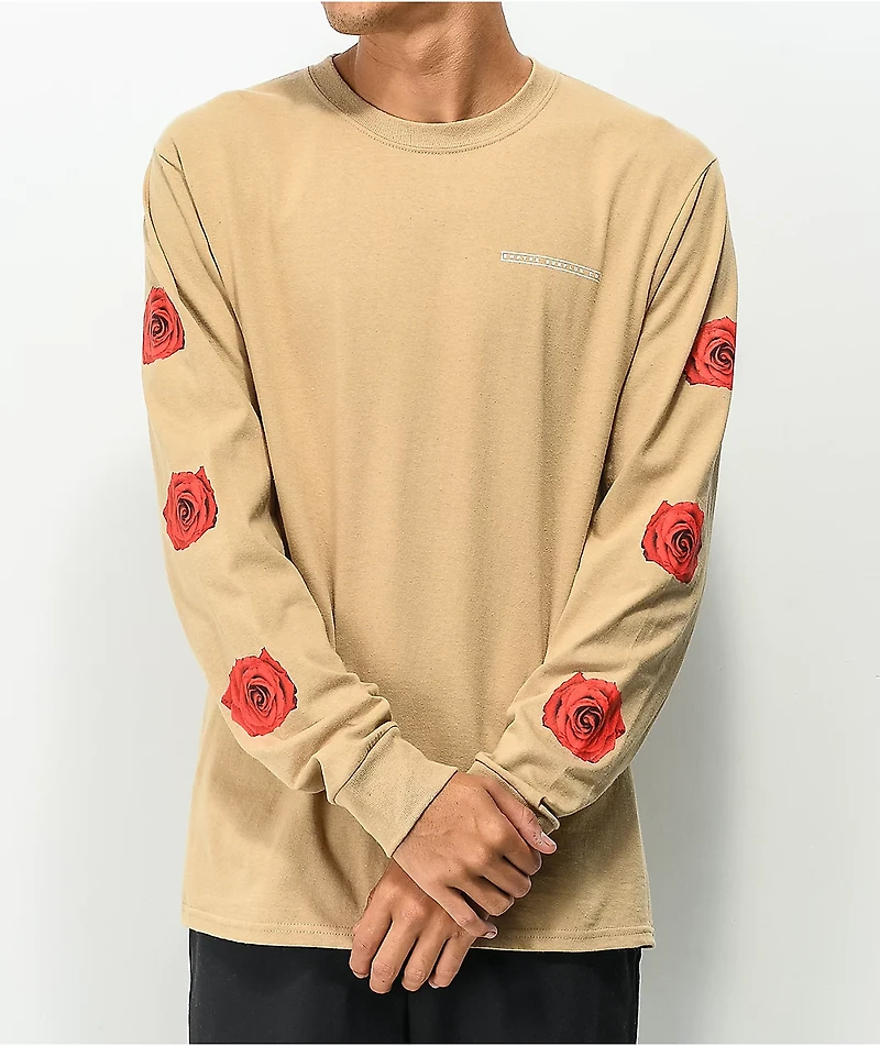 Empyre Vertigo Rose Natural Long Sleeve T-Shirt