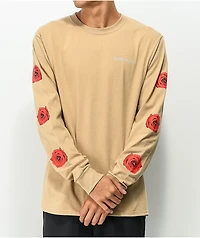 Empyre Vertigo Rose Natural Long Sleeve T-Shirt