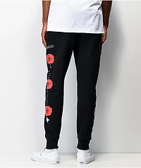 Empyre Vertirose Black Jogger Sweatpants